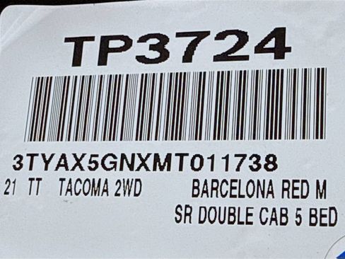 Used 2021 Toyota Tacoma SR w/ SR Convenience Package RWD image 35