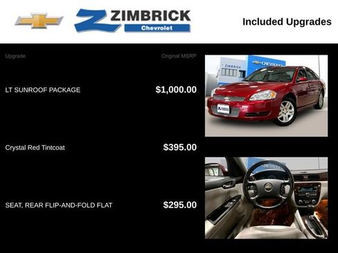 Used 2014 Chevrolet Impala LT w/ LT Sunroof Package FWD image 14
