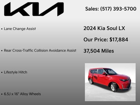 Used 2024 Kia Soul LX w/ Option Group 015 image 10