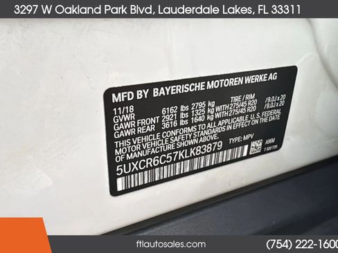 Used 2019 BMW X5 xDrive40i image 68