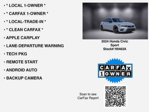 Used 2024 Honda Civic Sport image 7