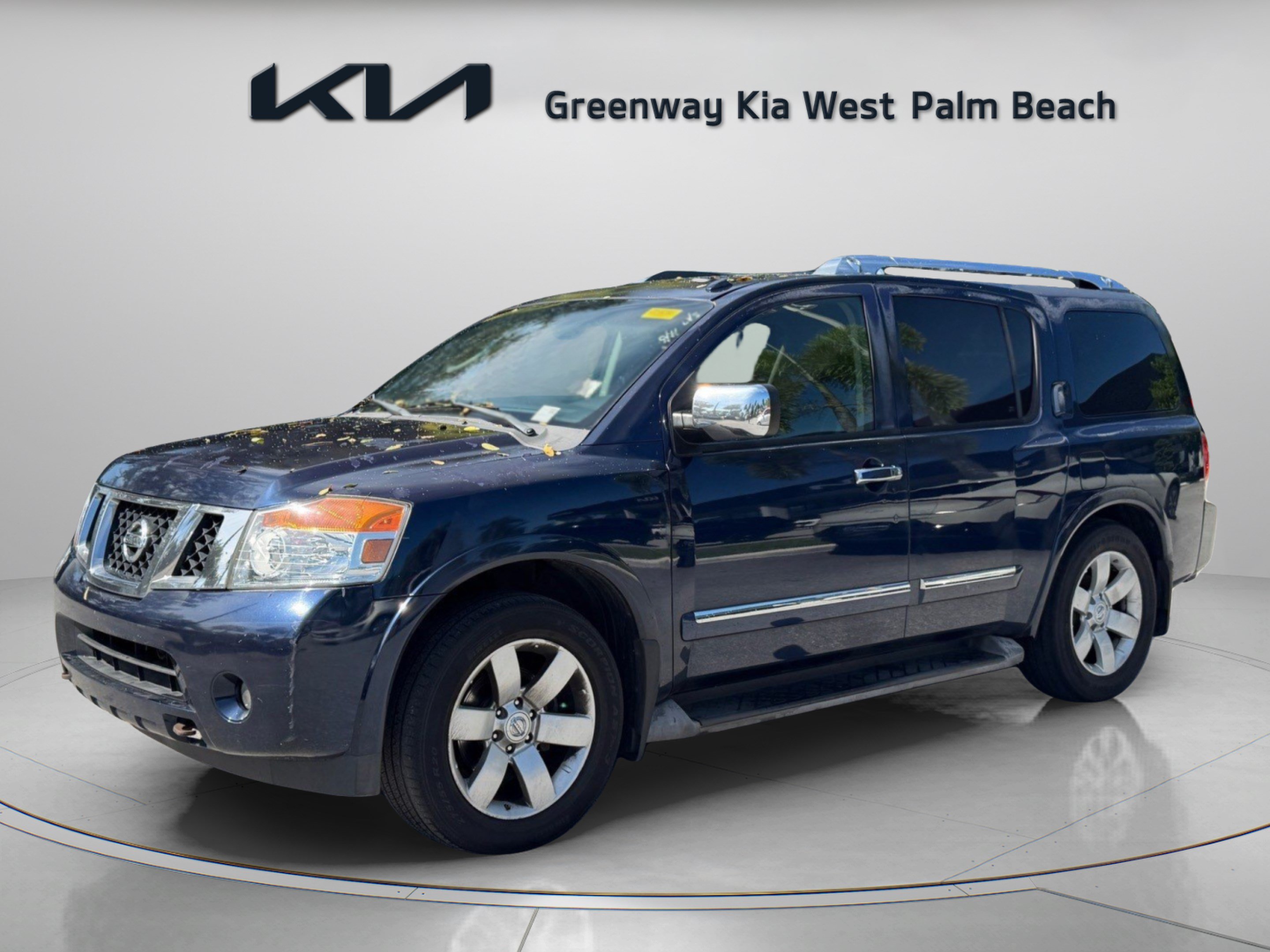 Used 2010 Nissan Armada Titanium w/ DVD Entertainment Pkg RWD image 3