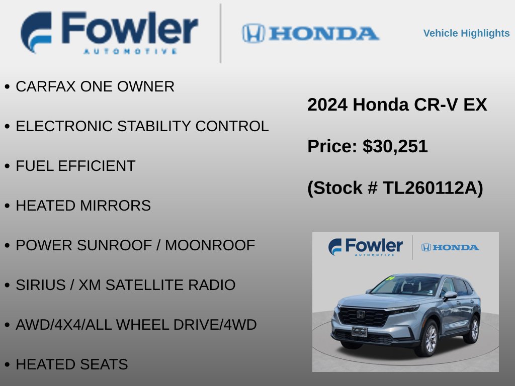 Used 2024 Honda CR-V EX image 12