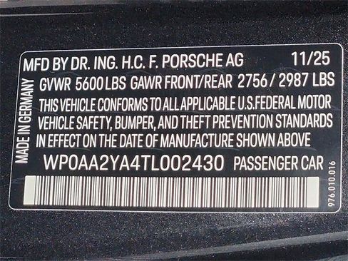 New 2026 Porsche Panamera 4 image 26