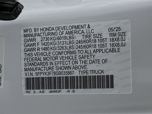 Used 2025 Honda Ridgeline TrailSport+ image 31