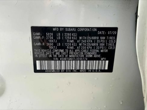 Used 2020 Subaru Outback Limited XT image 33