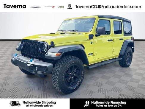 Used 2023 Jeep Wrangler Unlimited w/ Cold Weather Group AWD/4WD image 1