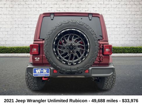 Used 2021 Jeep Wrangler Unlimited Rubicon image 4