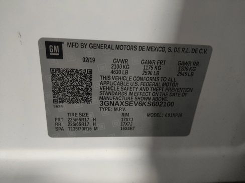 Used 2019 Chevrolet Equinox LS w/ LS Convenience Package AWD/4WD image 33