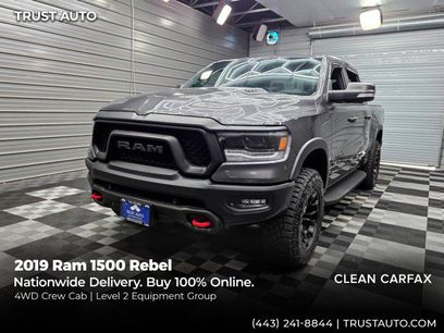 Used 2019 RAM 1500 Rebel w/ Rebel Level 2 Equipment Group