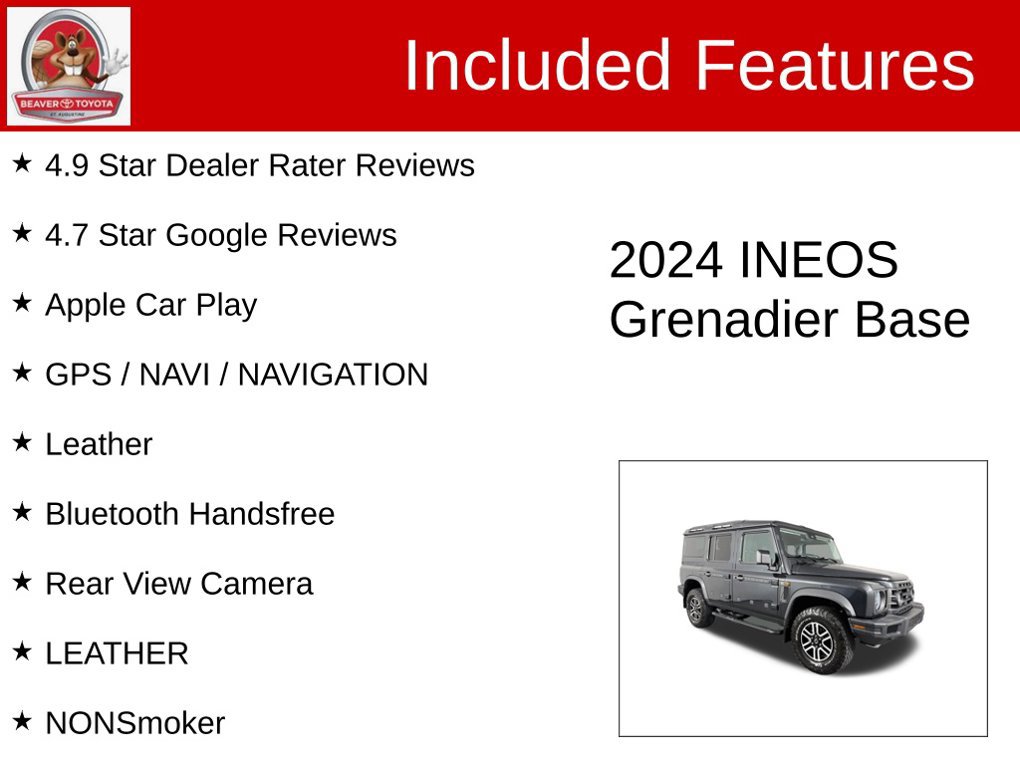 Used 2024 INEOS Grenadier Station Wagon AWD/4WD image 4