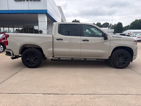 New 2026 Chevrolet Silverado 1500 Custom w/ Turbomax Blackout Package AWD/4WD image 2