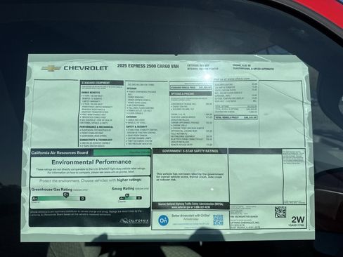 New 2025 Chevrolet Express 2500 w/ Driver Convenience Package image 14