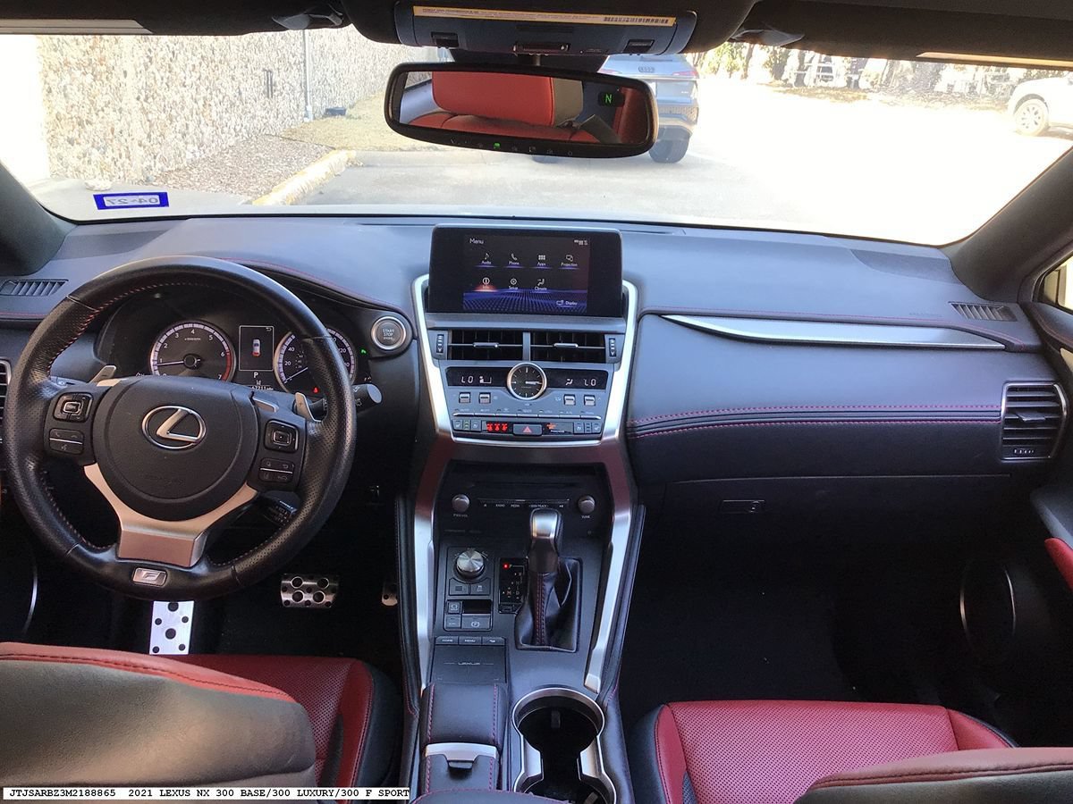 Used 2021 Lexus NX 300 F Sport w/ F Sport Premium Package FWD image 12
