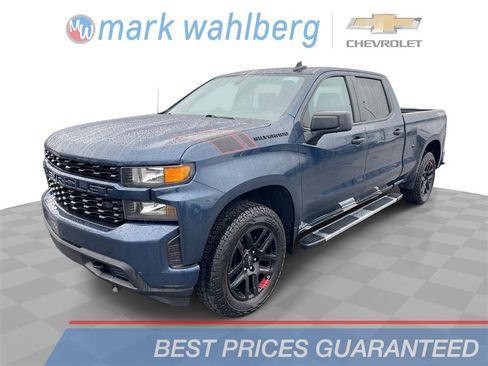 Used 2021 Chevrolet Silverado 1500 Custom w/ LPO, Blackout Package image 1