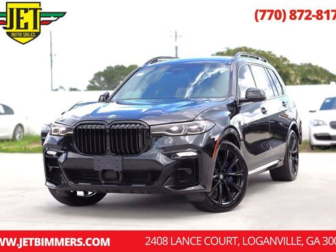 Used 2020 BMW X7 M50i w/ Dynamic Handling Package AWD/4WD image 1