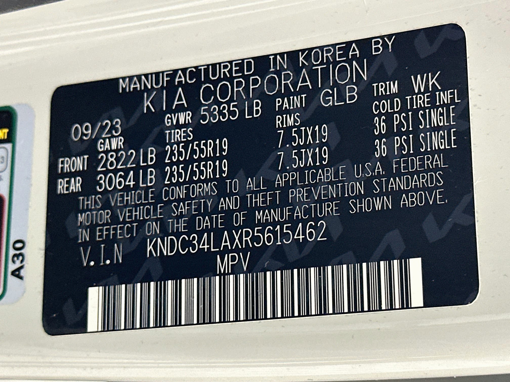 Used 2024 Kia EV6 Light RWD image 12