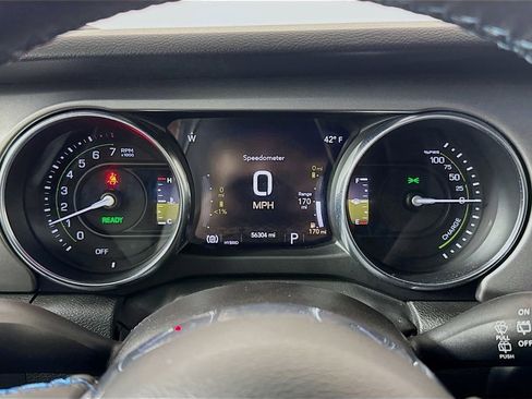 Used 2023 Jeep Wrangler Unlimited Rubicon 4xe w/ Cold Weather Group image 12