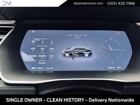 Used 2016 Tesla Model S 75 RWD image 29