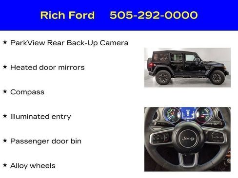 Used 2023 Jeep Wrangler Unlimited Rubicon 4xe AWD/4WD image 42