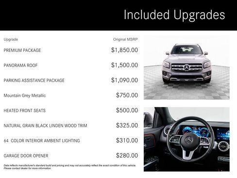 Used 2023 Mercedes-Benz GLB 250 4MATIC w/ Premium Package image 4