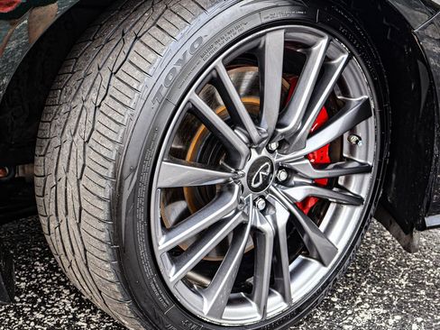 Used 2023 INFINITI Q50 Red Sport 400 w/ Black Opal Edition AWD/4WD image 7