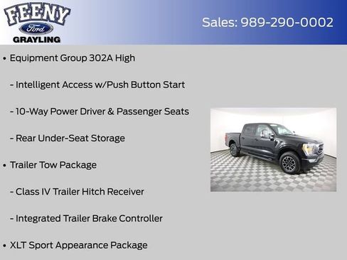 Used 2022 Ford F150 XLT w/ Equipment Group 302A High AWD/4WD image 17