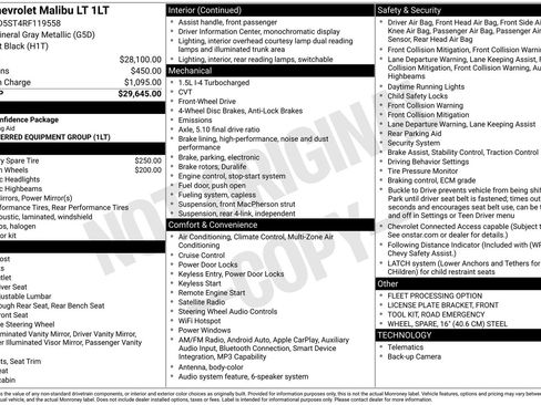 Used 2024 Chevrolet Malibu LT FWD image 28