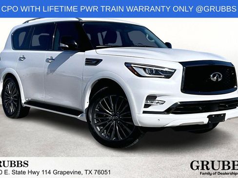 Certified 2023 INFINITI QX80 Premium Select w/ Cargo Package image 1