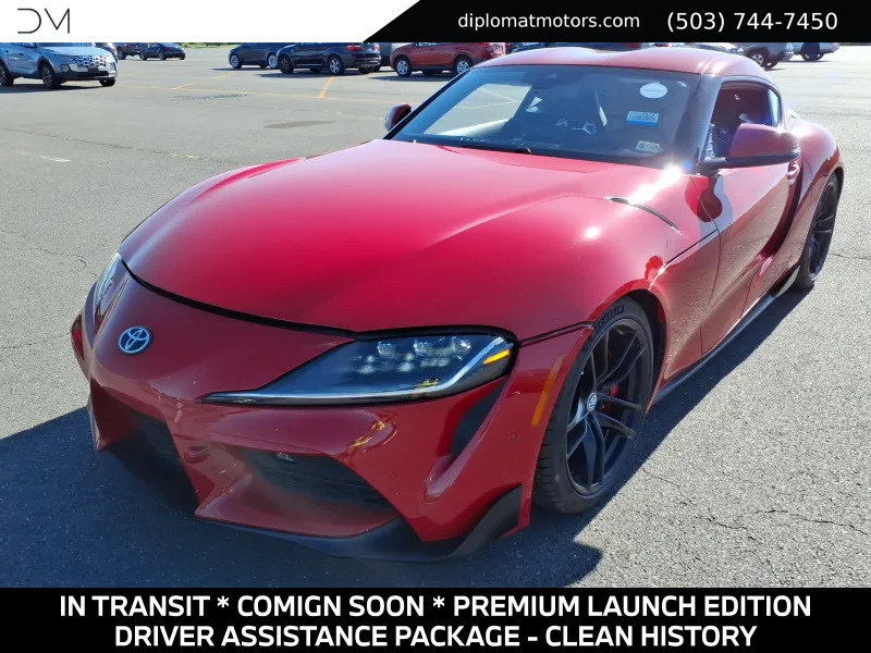 Used 2020 Toyota Supra Launch Edition w/ Driver Assist Package RWD image 1