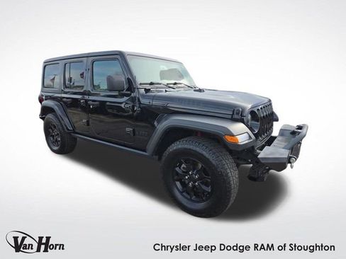 Used 2022 Jeep Wrangler Unlimited Sport image 1