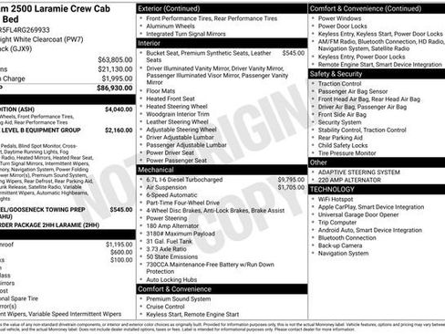 Used 2024 RAM 2500 Laramie w/ Night Edition AWD/4WD image 2