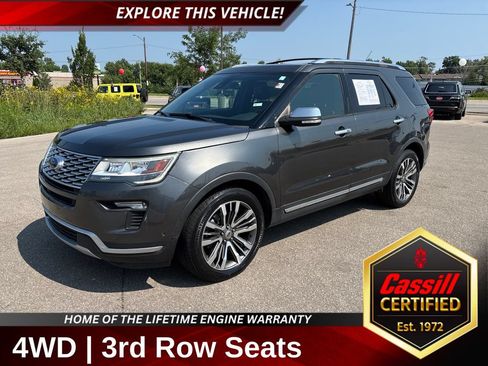Used 2018 Ford Explorer Platinum AWD/4WD image 1