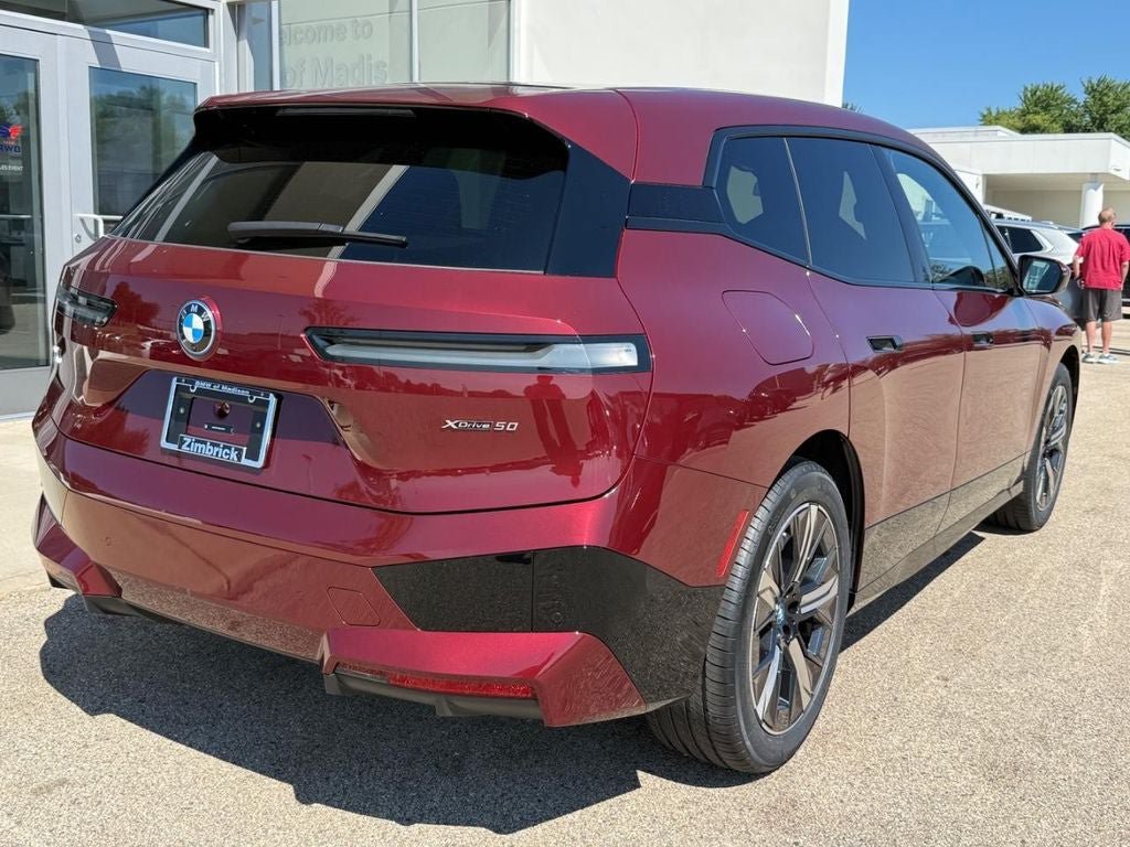 Certified 2024 BMW iX xDrive50 w/ Sport Package AWD/4WD image 3