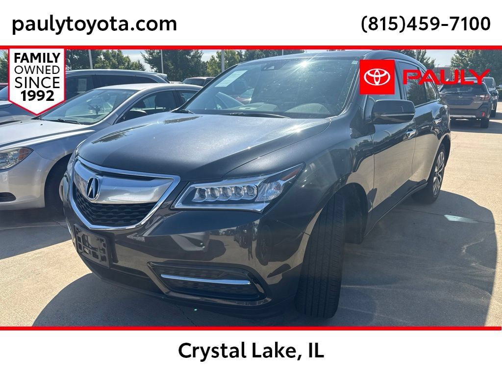 Used 2016 Acura MDX w/ Technology Package AWD/4WD image 1