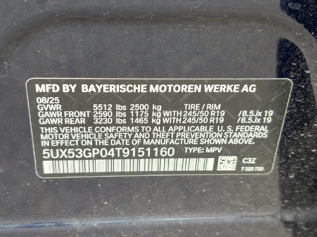 Used 2026 BMW X3 xDrive30i w/ Premium Package AWD/4WD image 23