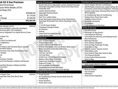 Used 2025 Audi Q3 2.0T Premium image 3