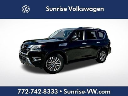 Used 2023 Nissan Armada SL w/ Captain's Chairs Package