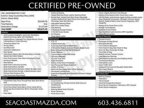 Used 2023 MAZDA CX-5 AWD 2.5 S w/ Premium Plus Pkg image 4