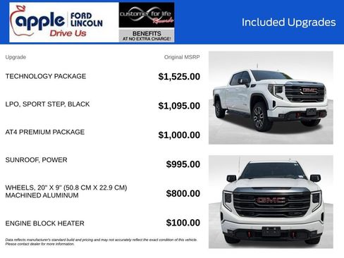 Used 2024 GMC Sierra 1500 AT4 w/ Technology Package AWD/4WD image 4