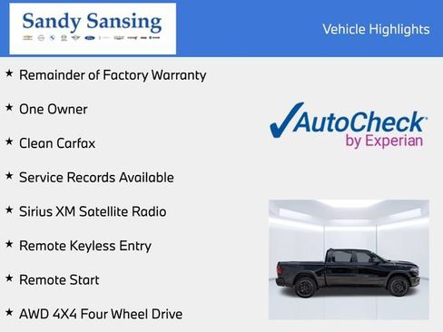 Used 2025 RAM 1500 Rebel w/ Rebel Level 1 Equipment Group AWD/4WD image 7
