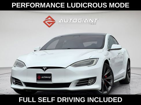 Used 2021 Tesla Model S Performance AWD/4WD image 1