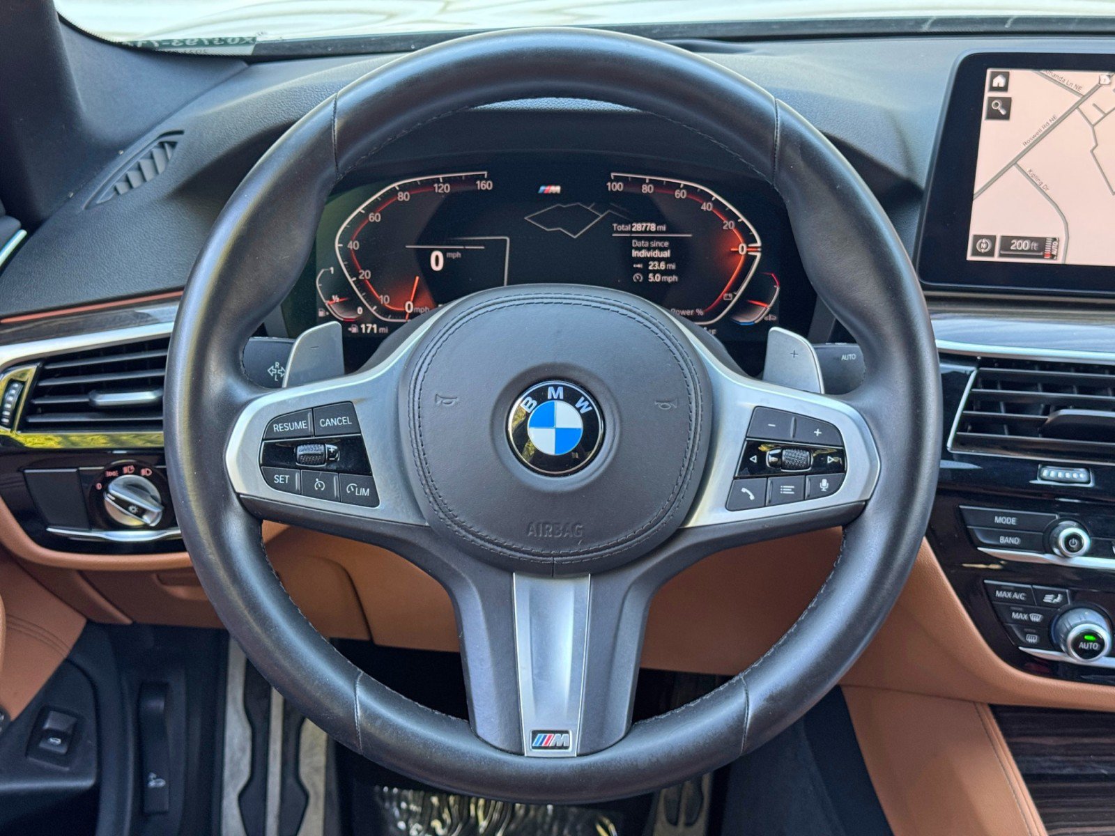 Used 2021 BMW 540i w/ M Sport Package RWD image 20