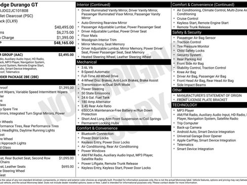 Used 2018 Dodge Durango GT w/ Premium Group image 3