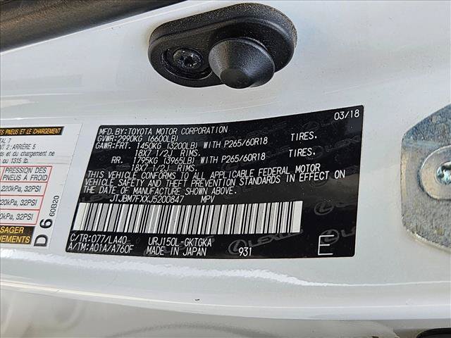 Used 2018 Lexus GX 460 Premium w/ Premium Package AWD/4WD image 25