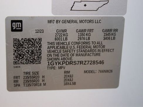 Certified 2024 Cadillac XT6 Premium Luxury w/ LPO, Floor Liner Package image 39