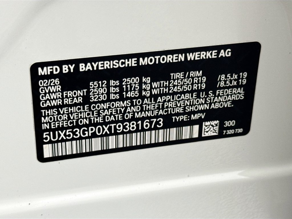Certified 2026 BMW X3 xDrive30i w/ Convenience Package AWD/4WD image 34