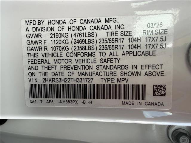 Used 2026 Honda CR-V LX image 23