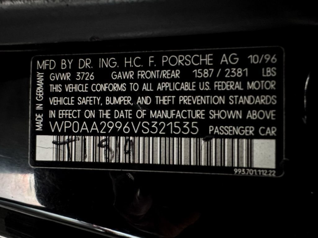 Used 1997 Porsche 911 GT3 RS image 18
