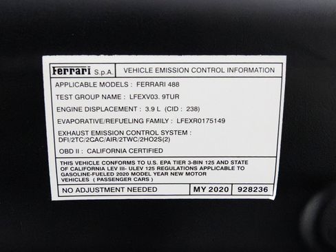 Used 2020 Ferrari 488 Pista Coupe image 68